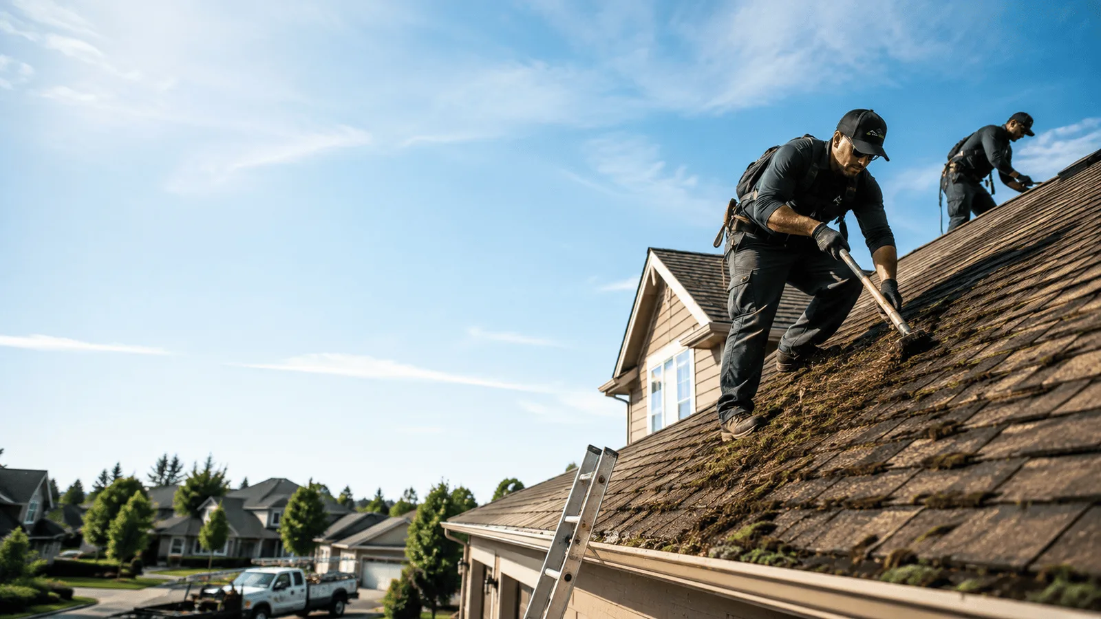 Roof Moss Removal in Arkdale, WI near me